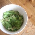 みるく茶's cooksnap of when they made ポン酢でレタスのチーズ蒸し.