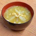 島子☆'s cooksnap of when they made 母の味☆大根と干し海老のお味噌汁.