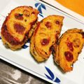 tonmyee's cooksnap of when they made ひじき入り豚つくねのレンコンはさみ焼き★.