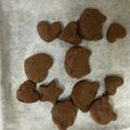 ☆あいかちゃん★'s cooksnap of when they made 寝かさず簡単☆型抜きチョコクッキー.