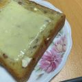 pisutatiyo's cooksnap of when they made シンプルチーズトースト.