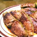 クリーピングタイム☆'s cooksnap of when they made 簡単♪ピリ辛♪ピーマンの肉詰め大人味タレ.