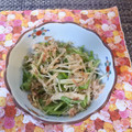 スタイリッシュママ's cooksnap of when they made 水菜とえのきだけのしゃきしゃきサラダ.