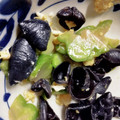 kiwami3's cooksnap of when they made ザーサイときくらげの卵炒め.