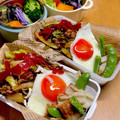 ルぴあ's cooksnap of when they made お弁当★スナップエンドウとちくわごま和え.