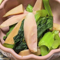 ゆけり３兄弟's cooksnap of when they made おさかなソーセージで小松菜の旨味醤油和え.