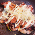 クックパッド開発担当 重森's cooksnap of when they made ぷりぷり鶏もも肉のキムチマヨチーズ焼き.