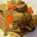 andyhope69's cooksnap of when they made 話題入り☆なすとれんこんと豚バラみそ炒め.