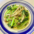 azbjbn's cooksnap of when they made あっさり旨い✳ターサイとしめじの中華炒め.