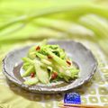moko♪キッチン♪'s cooksnap of when they made ごはんが進む！セロリの浅漬け.