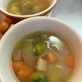 ☆maripei☆'s cooksnap of when they made 芽キャベツスープ.
