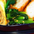 シュウちゃんのママ's cooksnap of when they made 小松菜☆からし和え　お弁当用.