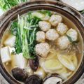 在宅勤務のおじさん's cooksnap of when they made 鶏の出汁がたまらない、鶏団子なべ.