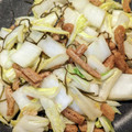 クックSS3A1U☆'s cooksnap of when they made 簡単！ごま油香る白菜と油揚げの中華風炒め.