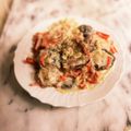 ナピト's cooksnap of when they made ベーコン巻き巻き豆腐ステーキ♪シチュー味.
