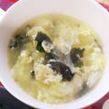 4児男子母さんの台所's cooksnap of when they made 半端キャベツと卵の優しいスープ.