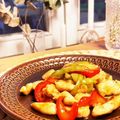 NaseOrchid's cooksnap of when they made 簡単❗鶏ささみのチンジャオロース.