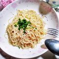 STimeBlues's cooksnap of when they made 超簡単節約！明太子とゆかりのパスタ.