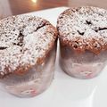 ハッピーまるしぇ's cooksnap of when they made おうちカフェ★米粉ぷちガトーショコラ.