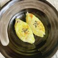 yukarin222's cooksnap of when they made ライスペーパーで＊さつま芋チーズの焼団子.
