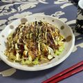 有喜穂's cooksnap of when they made 山芋不要！強力粉で作るお好み焼き♡.