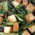 鶏皮坊主's cooksnap of when they made 厚揚げと小松菜のごま味噌炒め.
