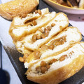 kbmm's cooksnap of when they made 栃尾油揚げの納豆チーズ焼き.