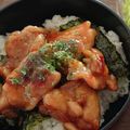 鹿部さっちゃんクック's cooksnap of when they made ねぎたっぷり鶏の甘辛照り焼き丼.