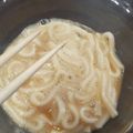 ちゃんのはは's cooksnap of when they made レンチン3分　釜玉うどん.