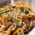 クックG1CG0C☆'s cooksnap of when they made 豚こまチャプチェ.