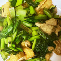тakuмasa✩。's cooksnap of when they made 常備菜★小松菜と薄揚げの簡単炒め物.