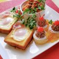 辰夫女子's cooksnap of when they made くり抜きエッグトースト.
