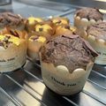 リラシャン's cooksnap of when they made ホットケーキミックスでチョコカップケーキ.