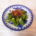 スタイリッシュママ's cooksnap of when they made オクラの梅かつお和え.