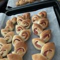 なちゅcafe's cooksnap of when they made かりかりなベーコンエピ♪.