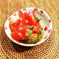 ｊｏｃｏｍｏｍｏｌａ's cooksnap of when they made 簡単☆トマトの和風マリネ.