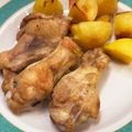 豆カレー's cooksnap of when they made 簡単☆鶏手羽元とじゃがいものオーブン焼き.