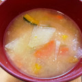 はにーくろーばー's cooksnap of when they made ごろっとかぼちゃと油揚げのみそ汁.