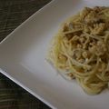 なないく's cooksnap of when they made ツナ玉そぼろスパ.