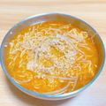 プー♡'s cooksnap of when they made レンジで！豚もやし辛みそラーメン.