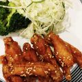 まみお✳'s cooksnap of when they made 風来坊の手羽先風☆本場名古屋の味だがね♪.
