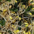 郁たん's cooksnap of when they made 豆もやしとほうれん草のナムル！.