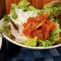 ダッフィーニーうに's cooksnap of when they made 健康 ダイエット☆サニーレタスをキムチで.