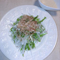 ほか弁ママ's cooksnap of when they made 水菜と大根の和風マヨサラダ♪.
