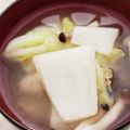 ダリア☆'s cooksnap of when they made ☆簡単☆我が家の具沢山みそ汁　記録用.