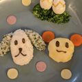 ひぃちゃんひー's cooksnap of when they made １歳　離乳食　バースデープレート☆.