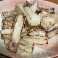 うさにさん's cooksnap of when they made あともう一品って時に☆やみつき大根フライ.