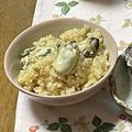 yesmama's cooksnap of when they made 牡蠣飯.