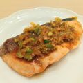 イエローバード's cooksnap of when they made ブリのスタミナステーキ♪.