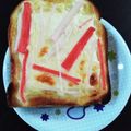 れんすけ81's cooksnap of when they made ＃かにかまマヨトースト.